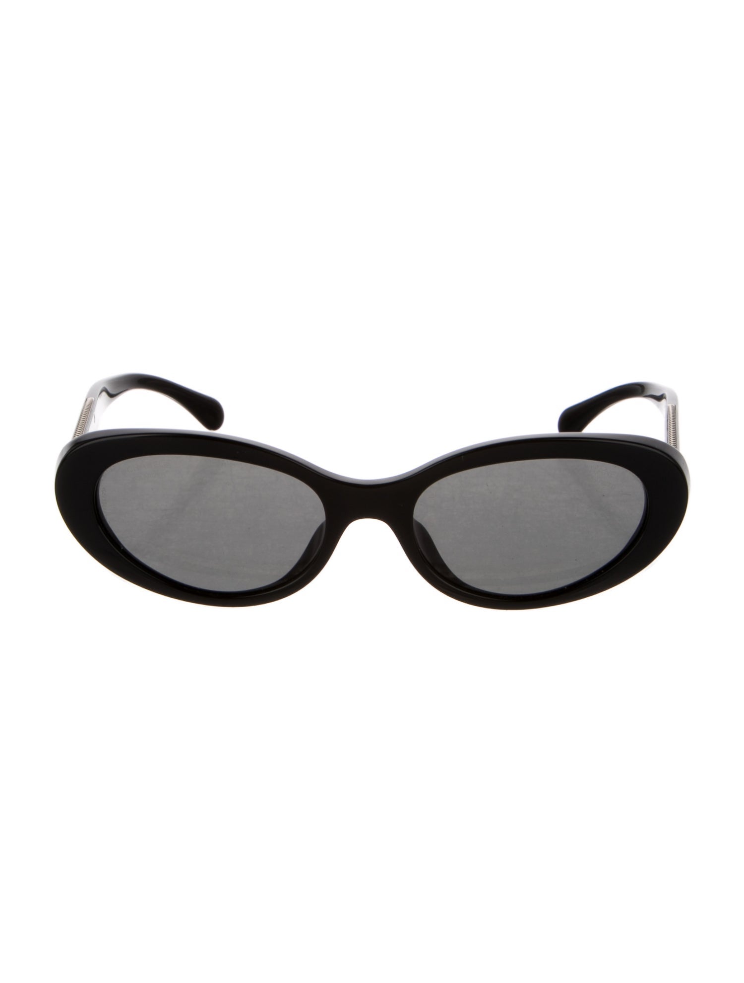 Chanel Interlocking CC Logo Round Sunglasses