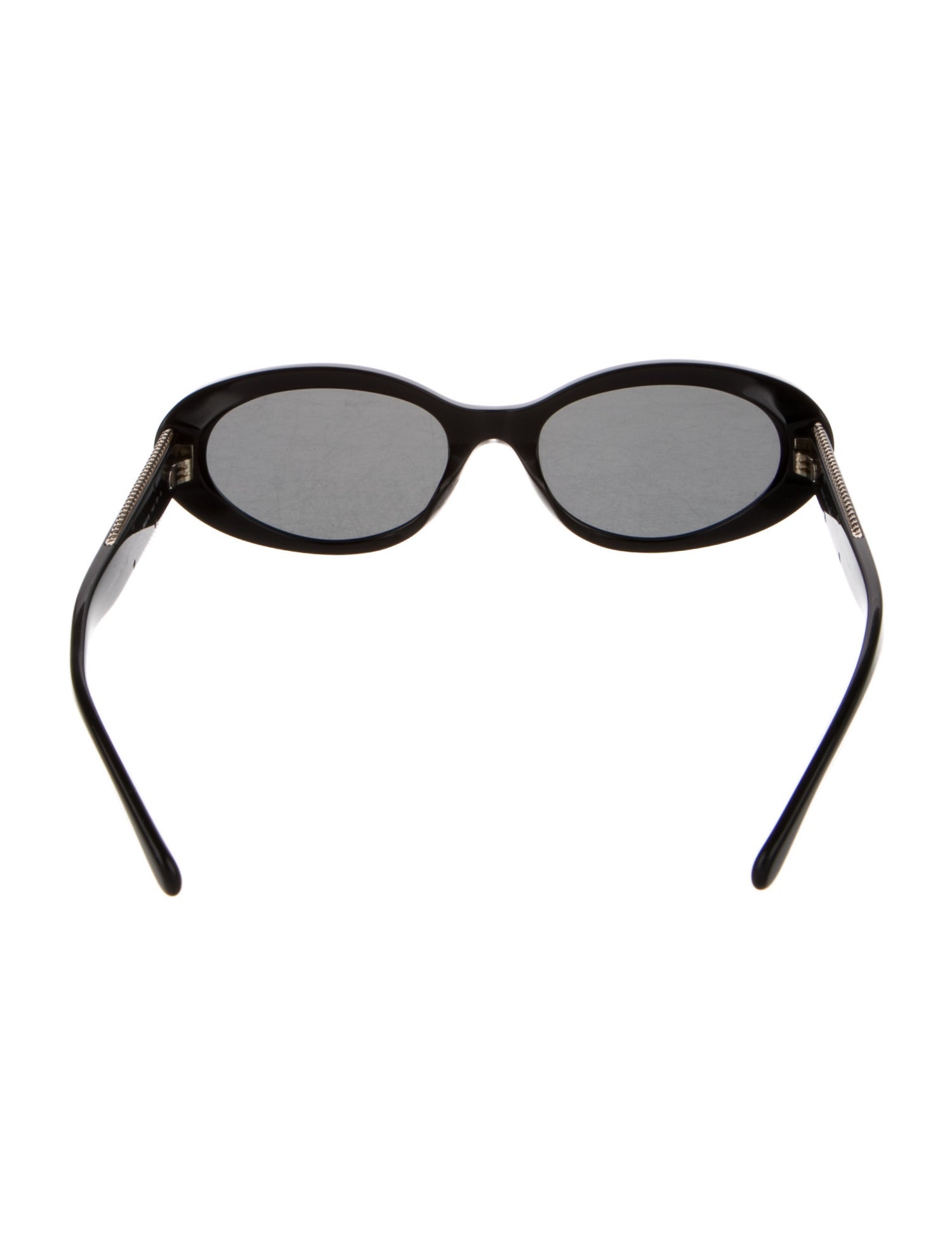 Chanel Interlocking CC Logo Round Sunglasses