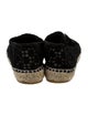 Chanel Interlocking CC Logo Mesh Espadrilles