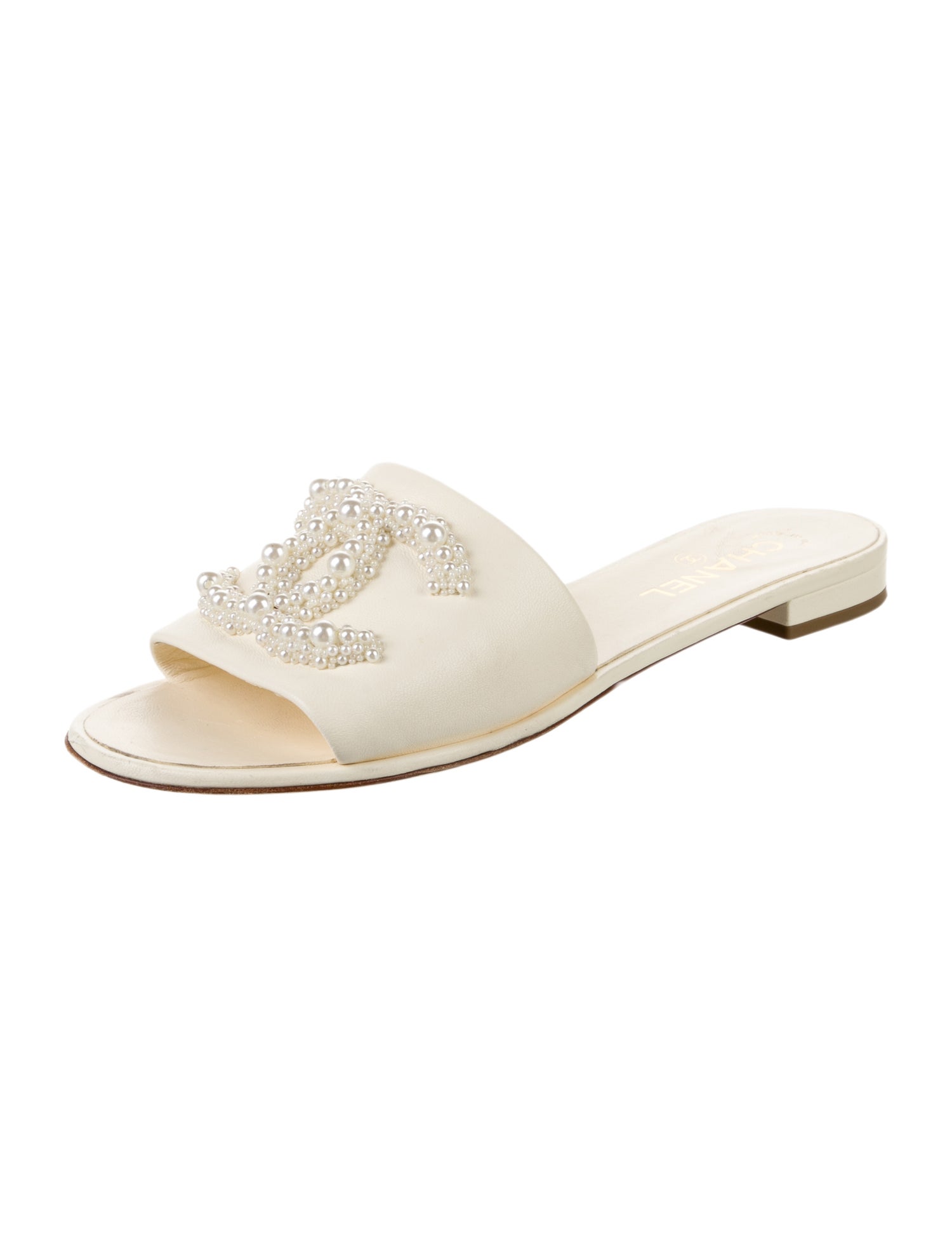 Chanel 2019 Interlocking CC Logo Slides