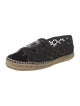 Chanel Interlocking CC Logo Mesh Accents Espadrilles