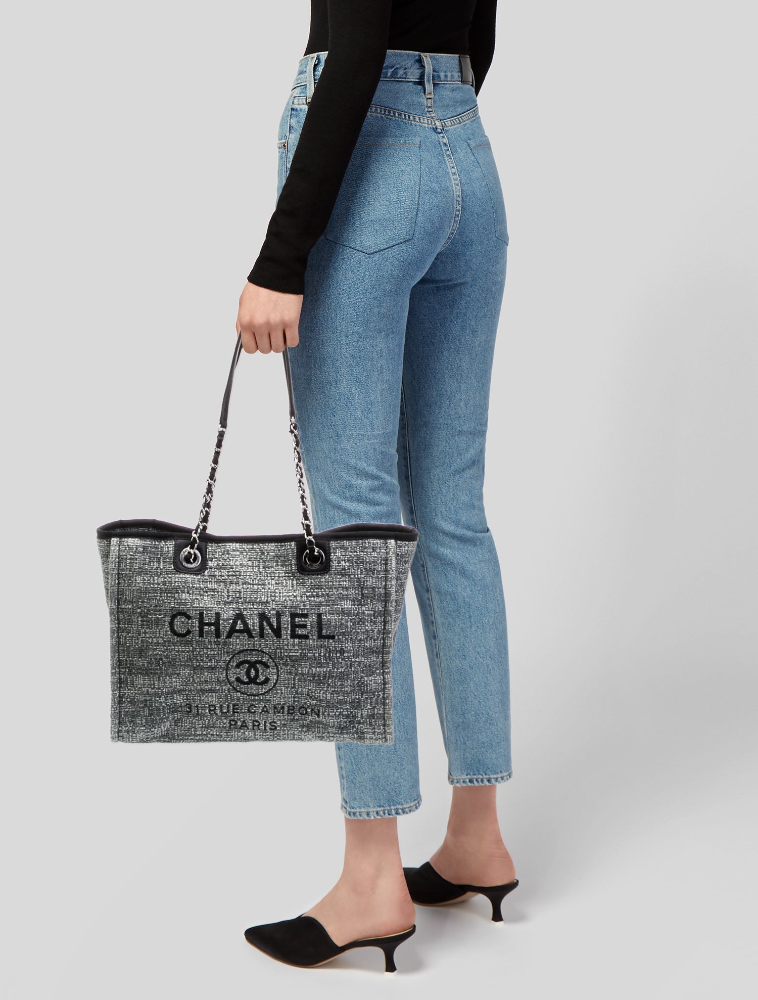 Chanel Small Deauville Shopping Tote