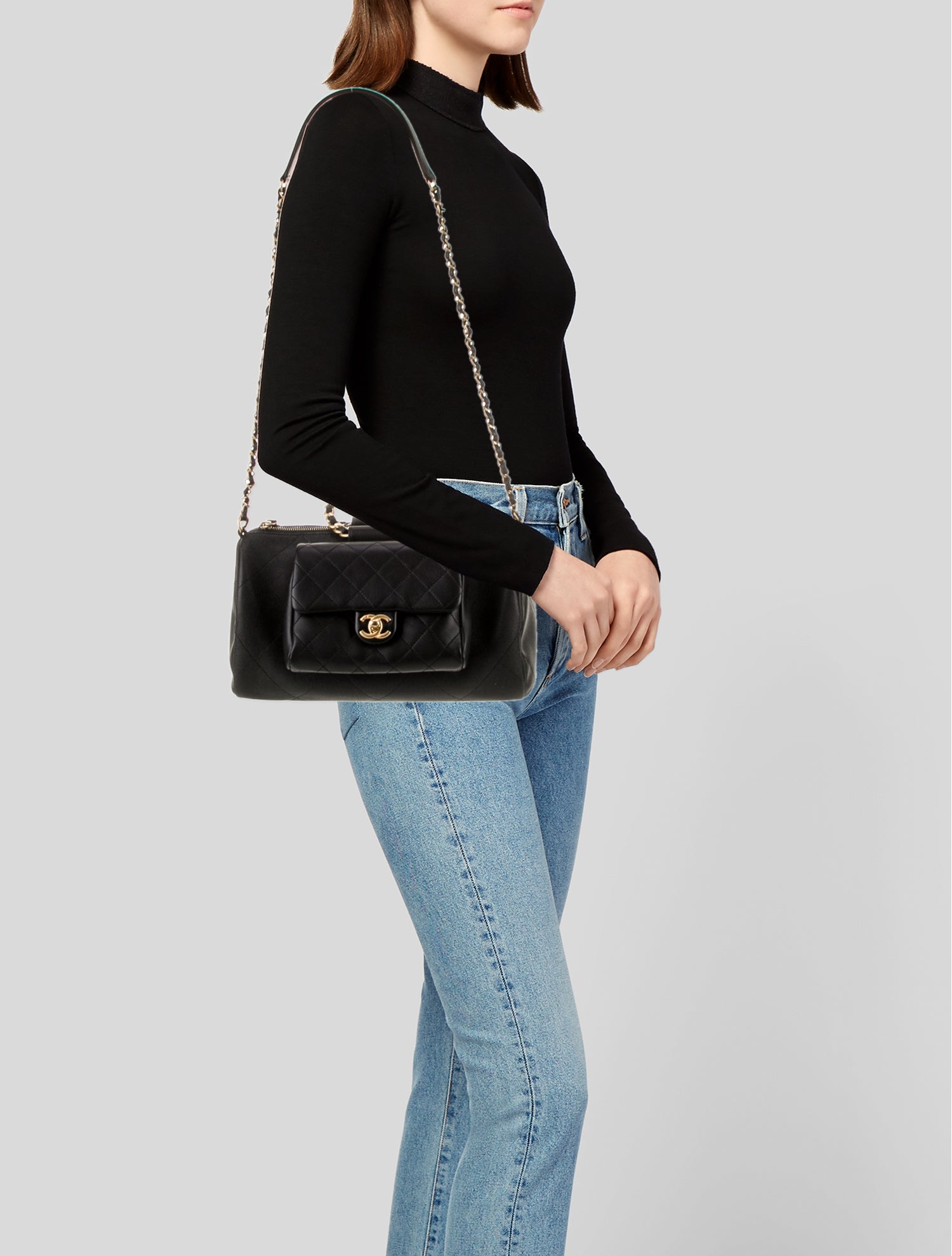 Chanel In The Loop Bowling Bag