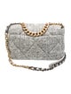 Chanel 2021 Medium Tweed 19 Flap Bag