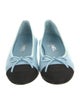 Chanel Interlocking CC Logo Lambskin Ballet Flats