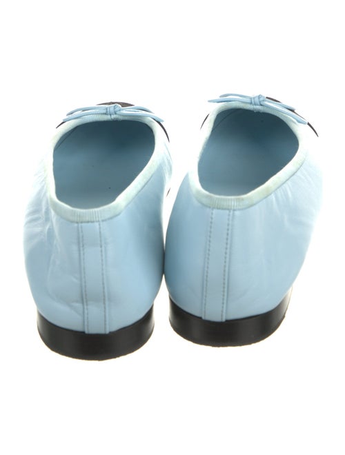 Chanel Interlocking CC Logo Lambskin Ballet Flats