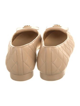 Chanel 2023 Interlocking CC Logo Flats