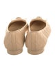 Chanel 2023 Interlocking CC Logo Flats