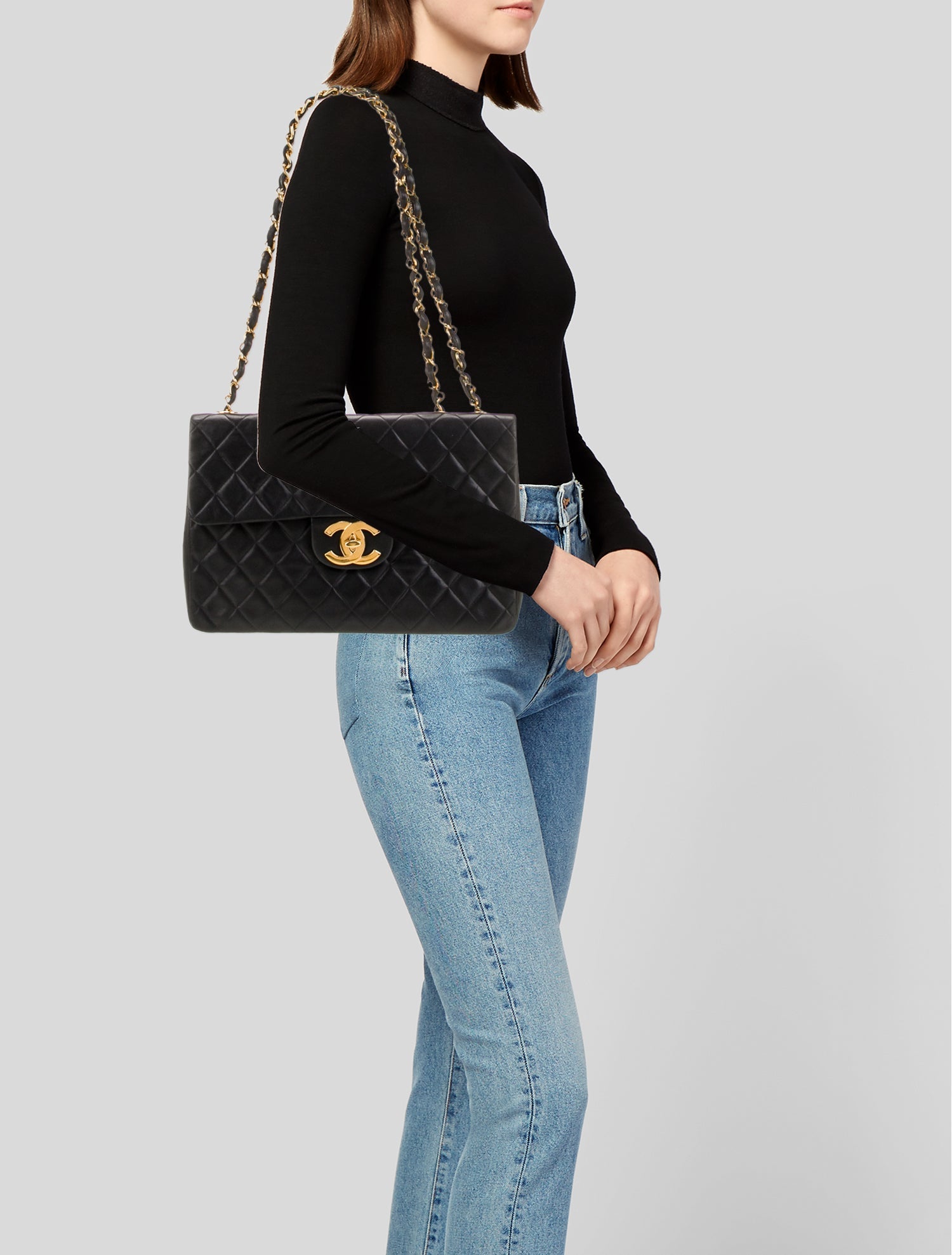 Chanel Classic Jumbo XL Maxi Flap Bag