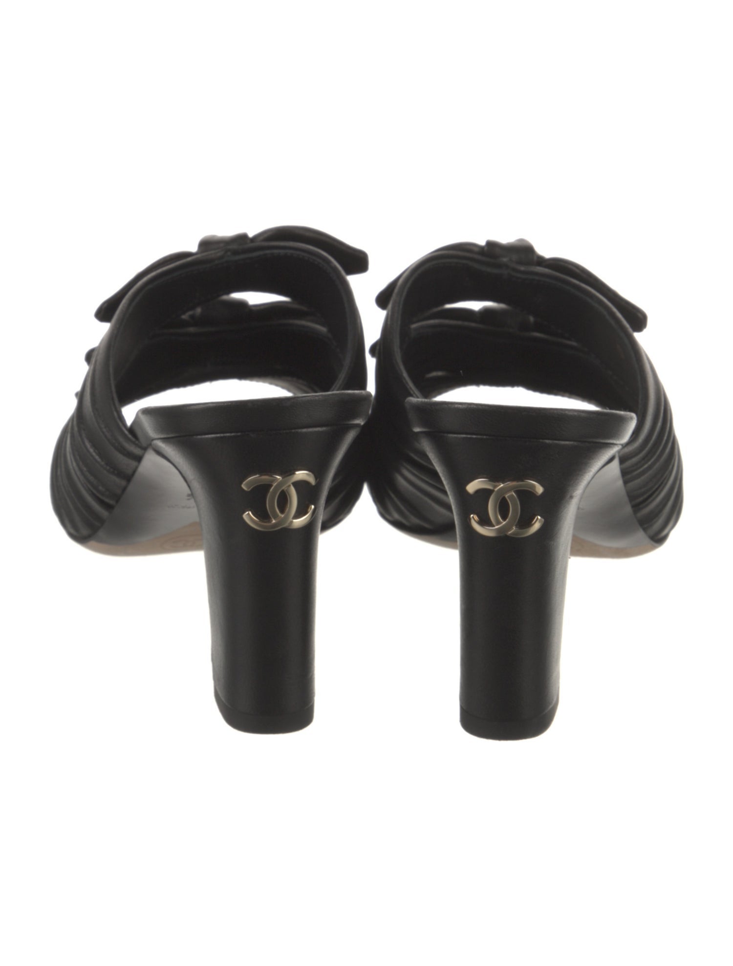 Chanel 2018 Interlocking CC Logo Slides