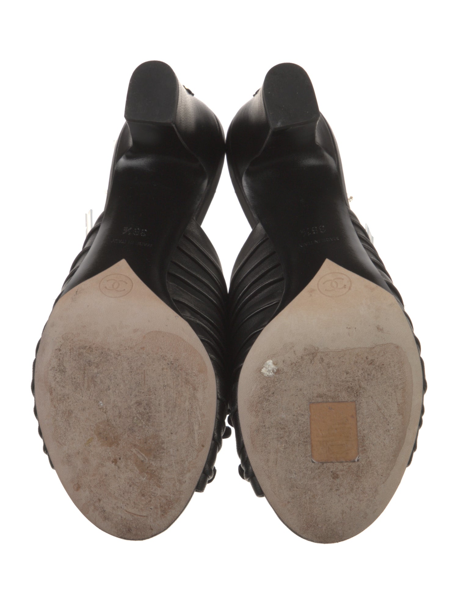 Chanel 2018 Interlocking CC Logo Slides