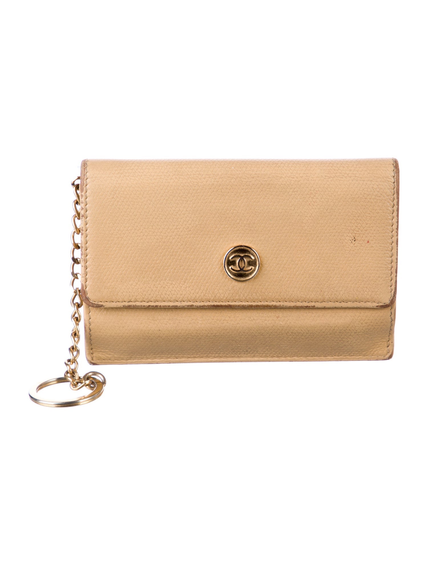 Chanel 2004-2005 Interlocking CC Logo Pouch