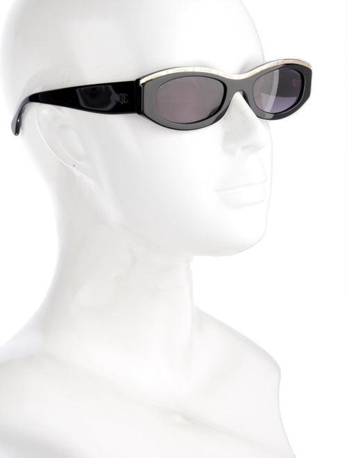 Chanel 2023 Interlocking CC Logo Sunglasses