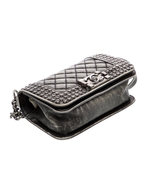 Chanel Paris-Dallas Studded Small Boy Bag