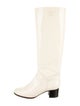 Chanel 2008 Interlocking CC Logo Riding Boots