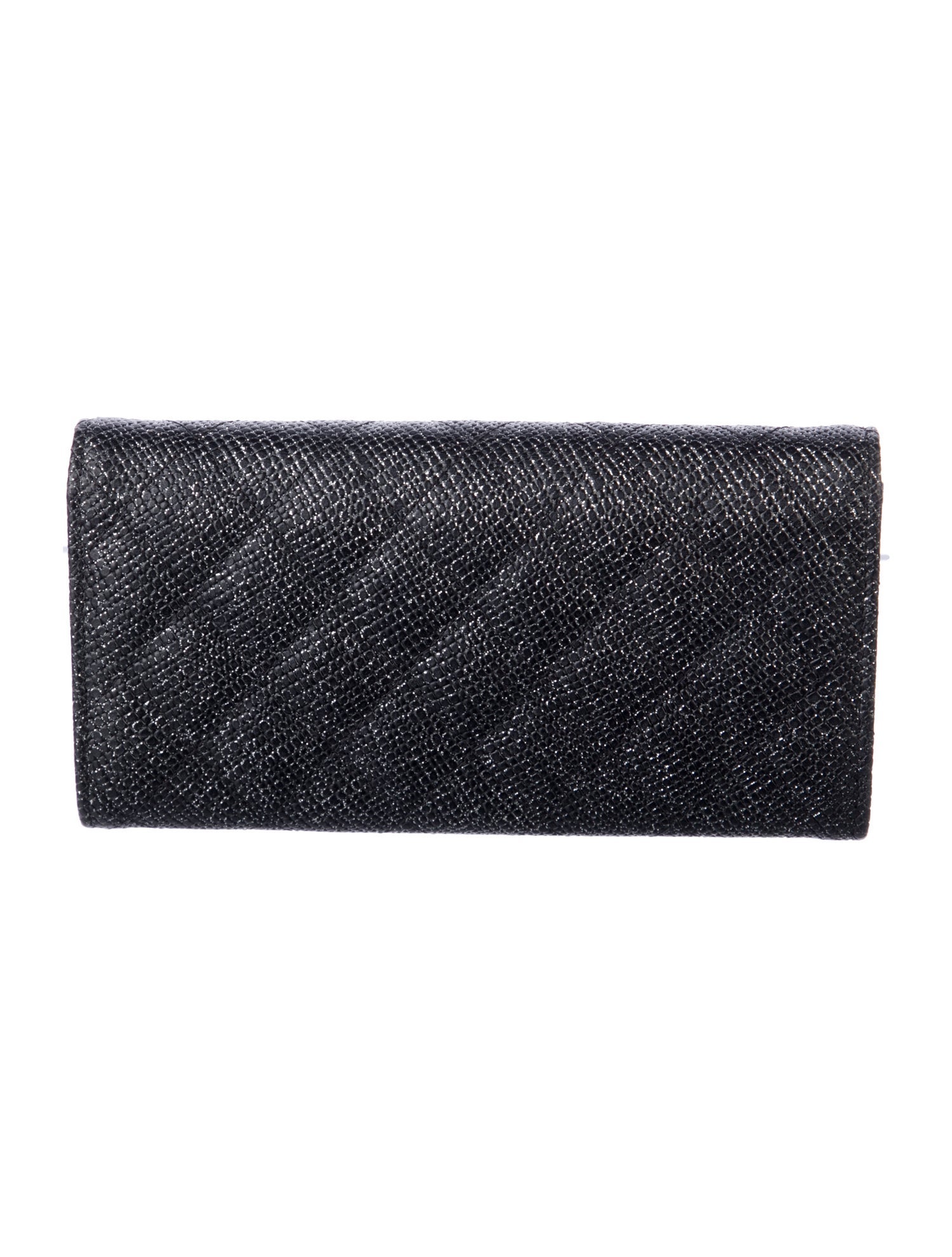 Chanel 2014 Interlocking CC Logo Continental Wallet
