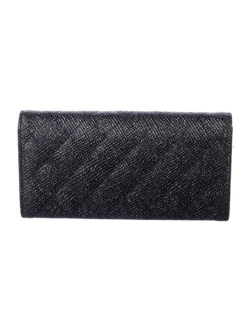 Chanel 2014 Interlocking CC Logo Continental Wallet