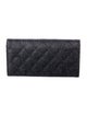 Chanel 2014 Interlocking CC Logo Continental Wallet