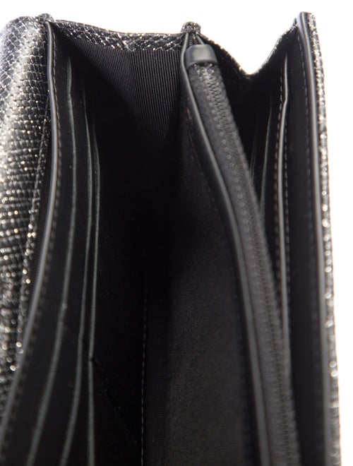 Chanel 2014 Interlocking CC Logo Continental Wallet