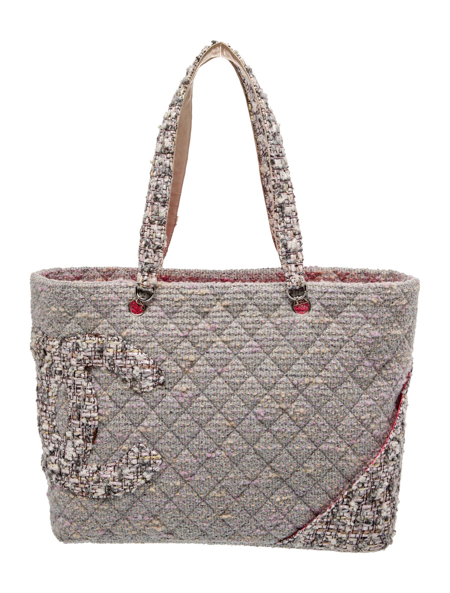 Chanel Tweed Ligne Cambon Tote