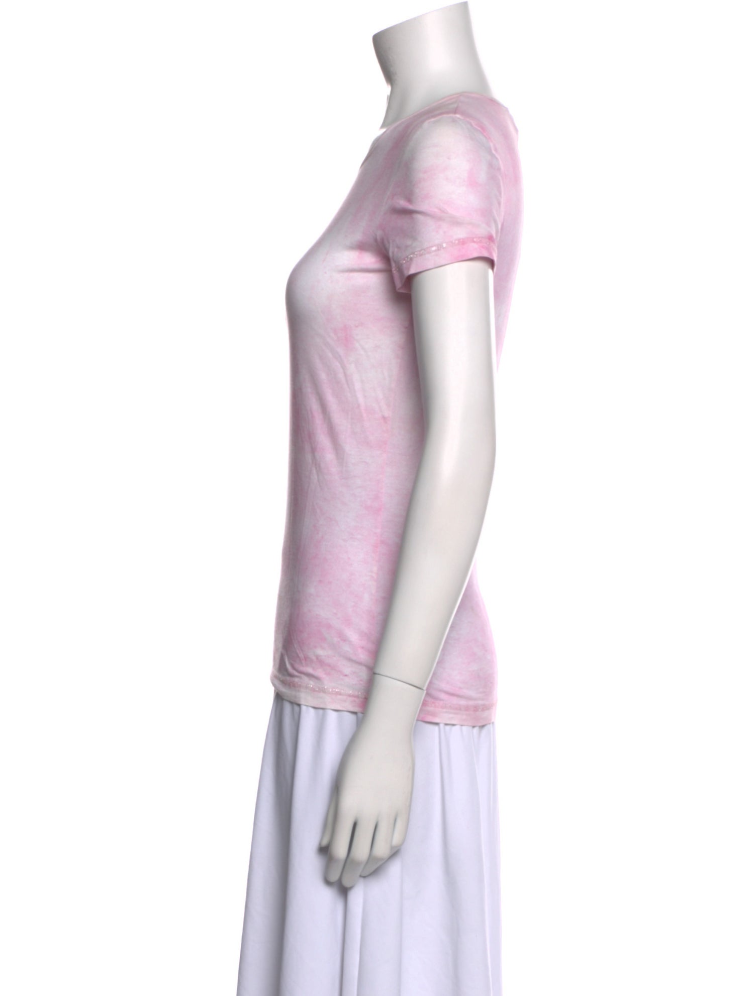 Chanel 2008 Tie-Dye Print T-Shirt