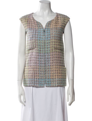 Chanel Jackets 2014 Tweed Vest Us2, Fr34 | XS