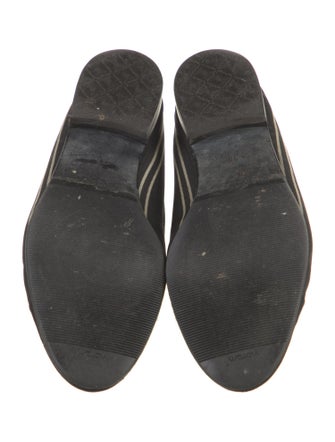 Chanel 2004 Interlocking CC Logo Ballet Flats