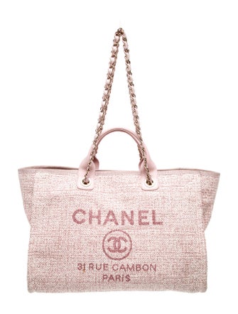 Chanel Medium Deauville Shopping Tote