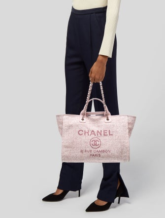 Chanel Medium Deauville Shopping Tote