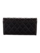 Chanel 2017-2018 Interlocking CC Logo Trifold Wallet