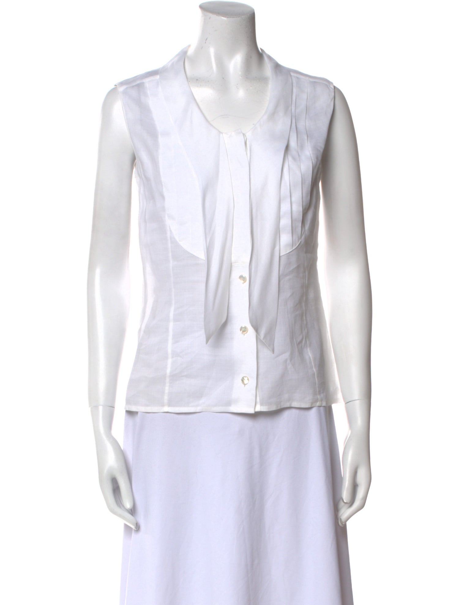 Chanel 2002 Scoop Neck Top