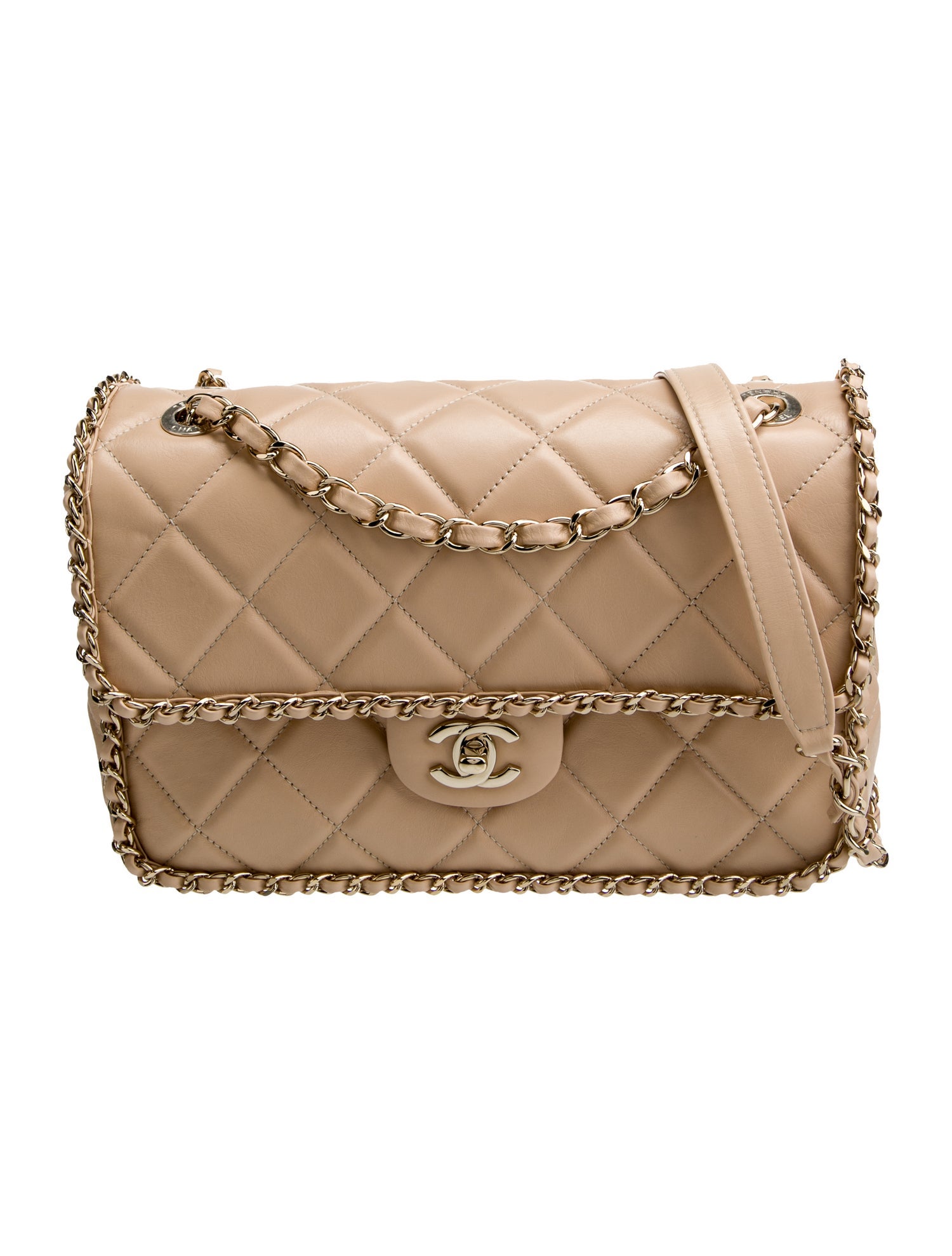Chanel Medium Running Chain Flap Bag