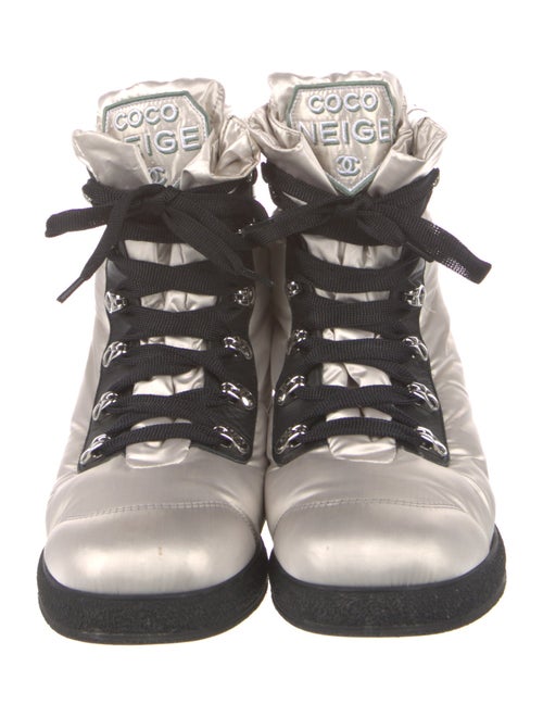 Chanel 2018 Coco Neige Lace-Up Boots