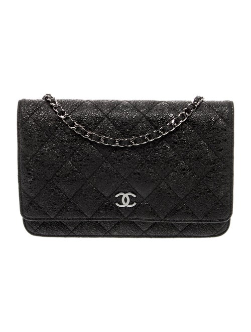 Chanel Chanel Classic Crackled Wallet On Chain