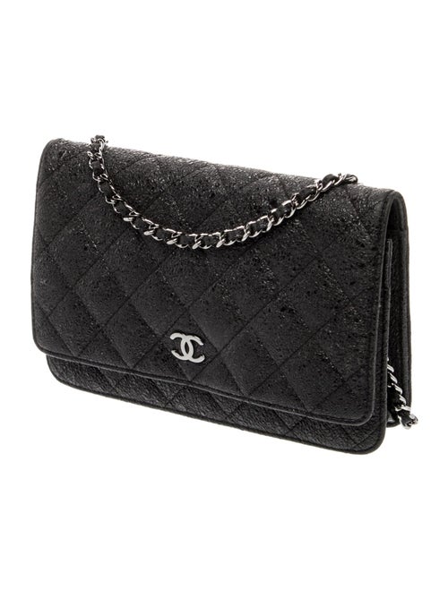 Chanel Chanel Classic Crackled Wallet On Chain