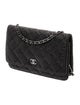 Chanel Chanel Classic Crackled Wallet On Chain