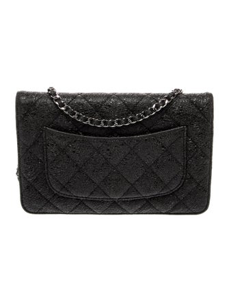 Chanel Chanel Classic Crackled Wallet On Chain