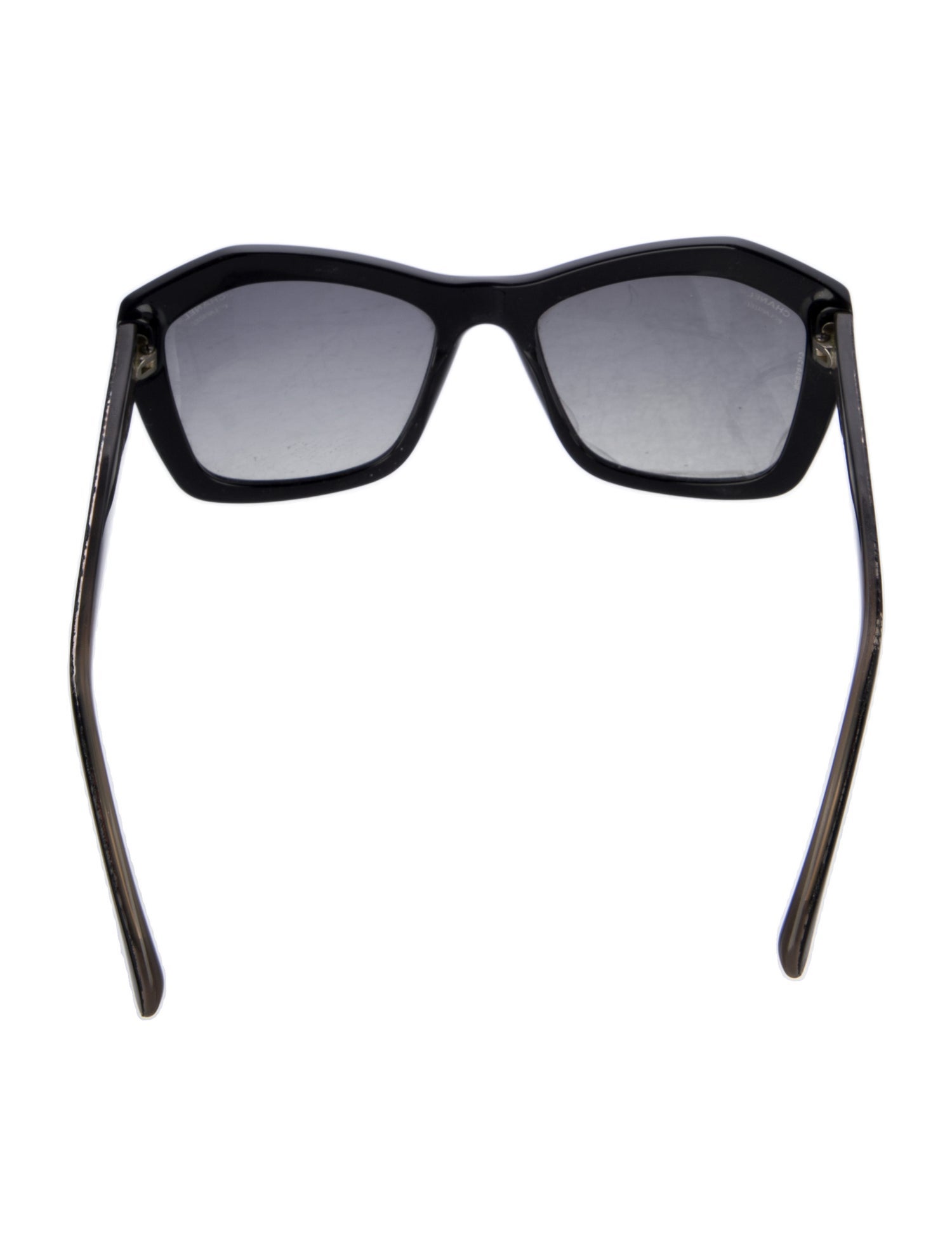 Chanel Interlocking CC Logo Cat-Eye Sunglasses