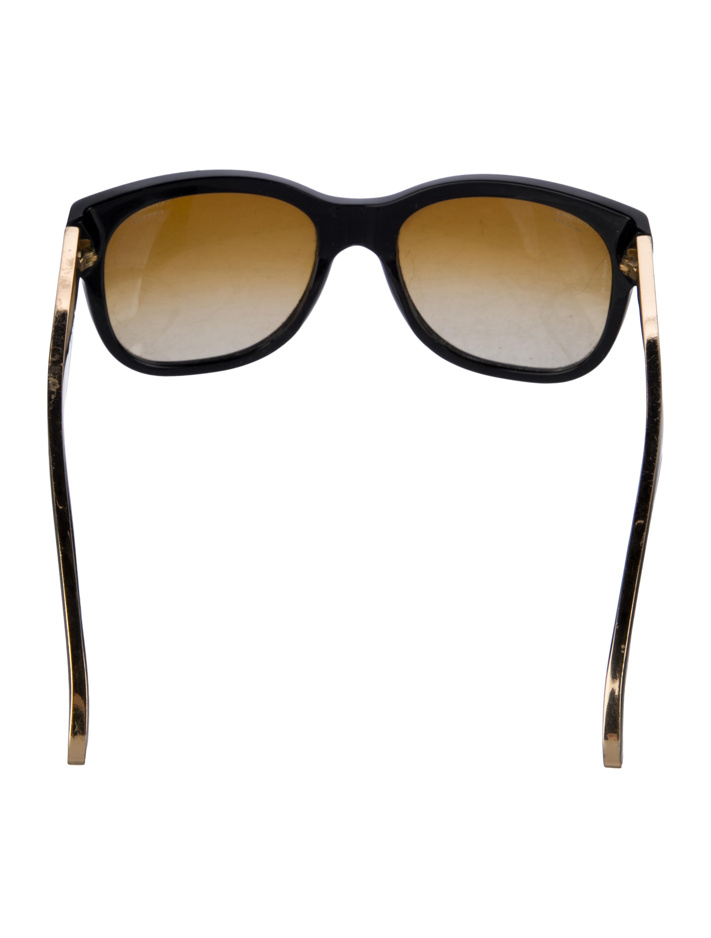Chanel Interlocking CC Logo Cat-Eye Sunglasses