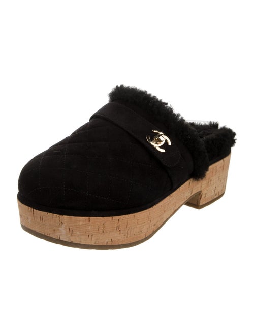 Chanel 2021 Interlocking CC Logo Mules