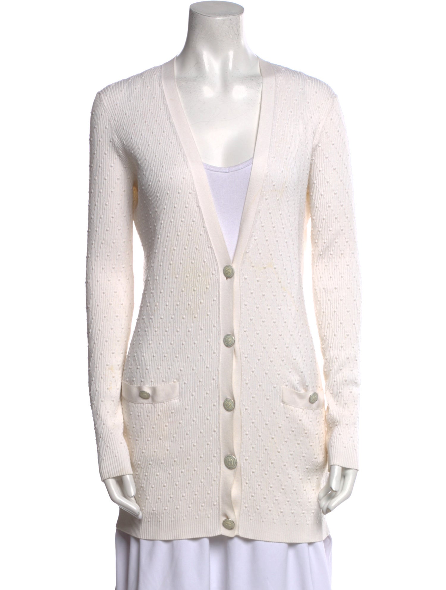 Chanel V-Neck Sweater