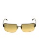Chanel Interlocking CC Logo Square Sunglasses