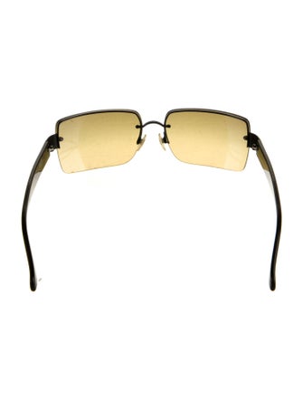 Chanel Interlocking CC Logo Square Sunglasses