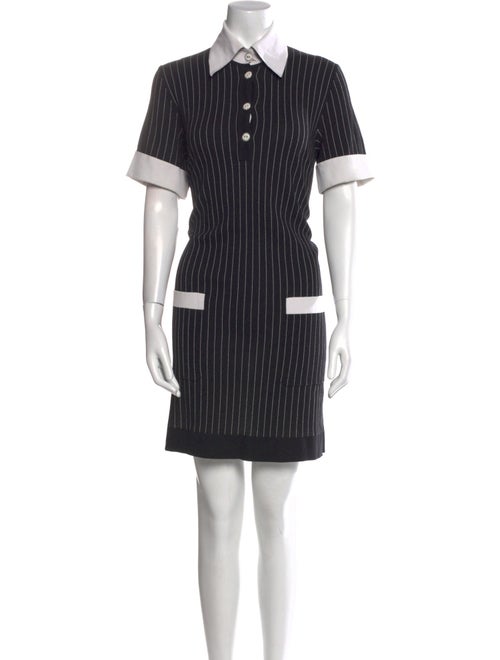 Chanel Striped Mini Dress