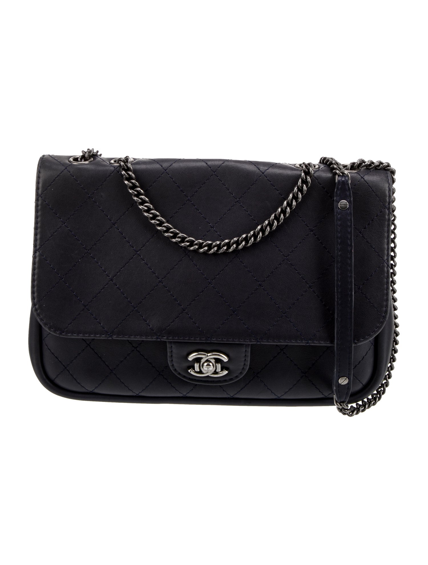 Chanel Quilted CC Flap Bag
