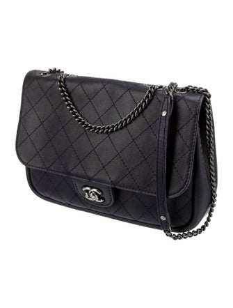 Chanel Quilted CC Flap Bag
