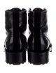 Chanel 2021 Interlocking CC Logo Combat Boots