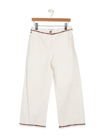 Chanel 2017 Wide Leg Jeans