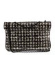 Chanel Houndstooth Python Flap Bag