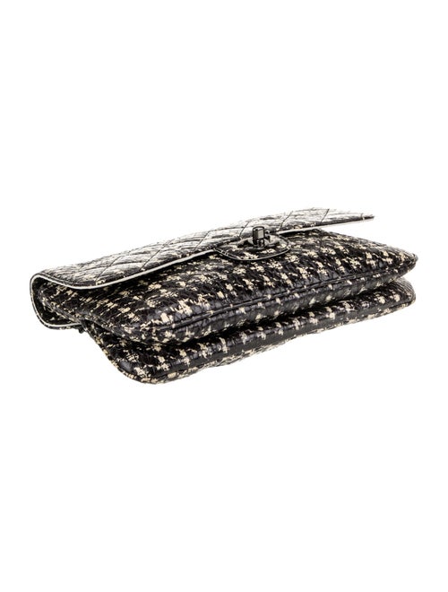 Chanel Houndstooth Python Flap Bag